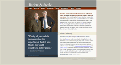 Desktop Screenshot of barlettandsteele.com